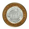Image 2 : .999 Silver Harrah's Lake Tahoe, Nevada $10 Casino Limited Edition Gaming Token