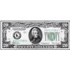 Image 1 : 1934C $20 Federal Reserve Note Dallas