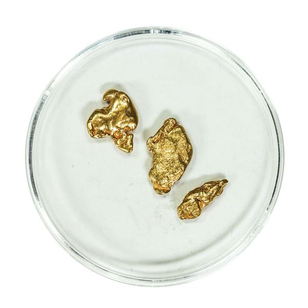 Lot of Gold Nuggets 3.56 grams Total Weight