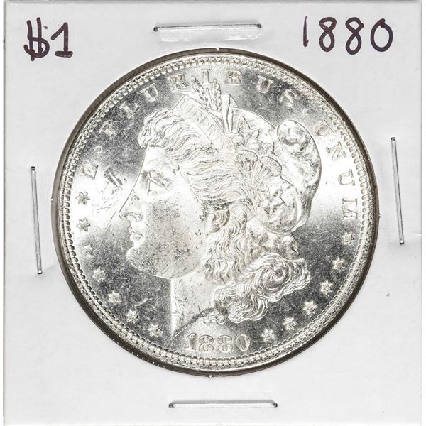 1880 $1 Morgan Silver Dollar Coin