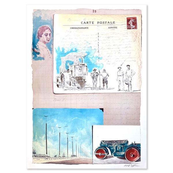 Arie Azene Limited Edition Serigraph On Paper