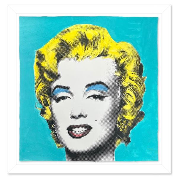 Mr. Brainwash "Marilyn Monroe" Original Mixed Media on Paper