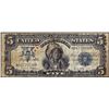 Image 1 : 1899 $5 Indian Chief Silver Certificate Note