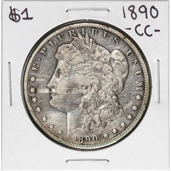 1890-CC $1 Morgan Silver Dollar Coin