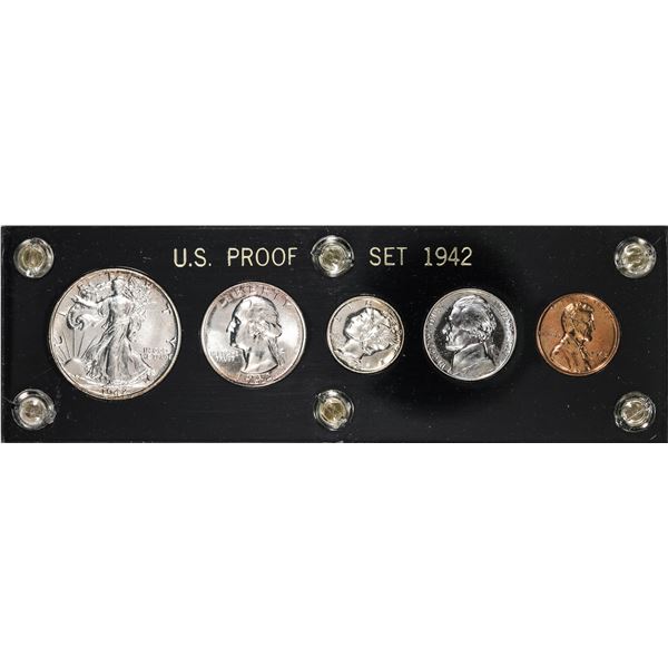 1942 (5) Coin Proof Set