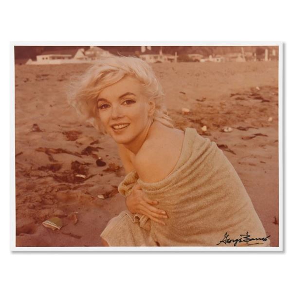 George Barris (1922-2016) "Marilyn Monroe" Original Photo on Paper
