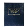 Image 7 : 1916 - 1947 Liberty Walking Half Dollar Coins Whitman Album