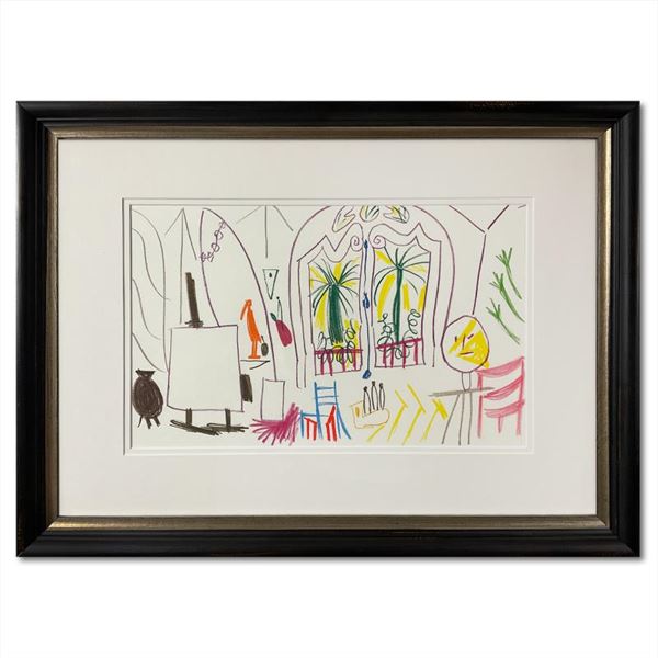 After Pablo Picasso (1881-1973) "Carnet de Californie" Print Lithograph on Paper