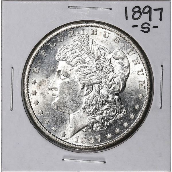 1897-S $1 Morgan Silver Dollar Coin