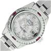 Image 1 : Rolex Ladies Stainless Steel MOP Diamond & Ruby Datejust Wristwatch