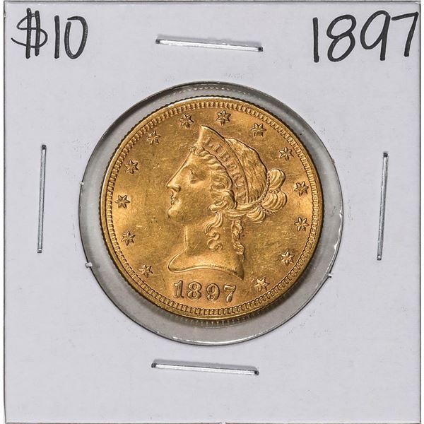 1897 $10 Liberty Head Eagle Gold Coin