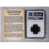 Image 4 : 1710-13-D French Colonies 30 Denar New World Hoard NGC Genuine with Story Box