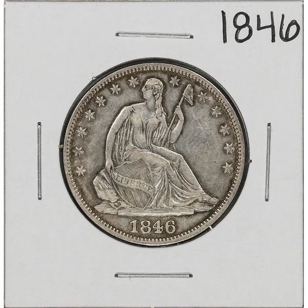 1846 Seated Liberty Half Dollar Coin