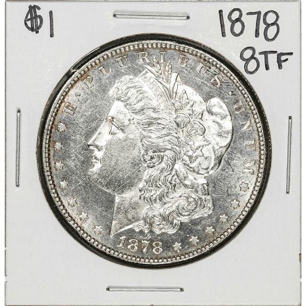 1878 8TF $1 Morgan Silver Dollar Coin