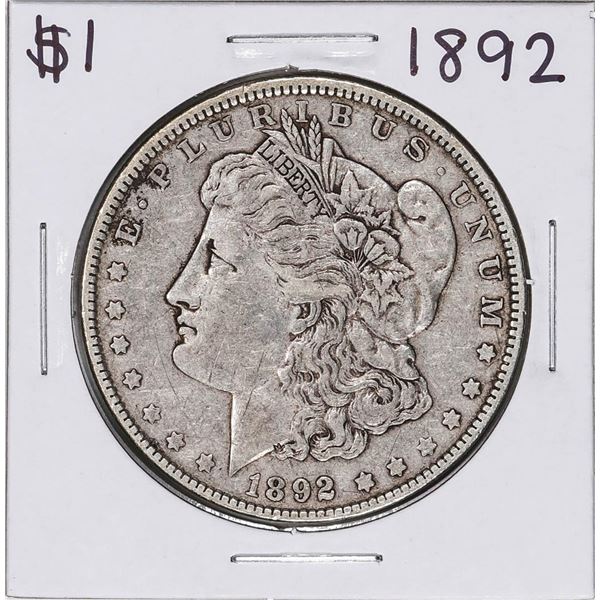 1892 $1 Morgan Silver Dollar Coin