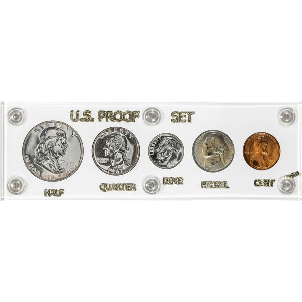 1961 (5) Coin Proof Set