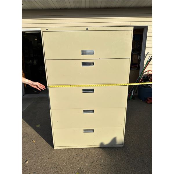 METAL FILE CABINET - HON