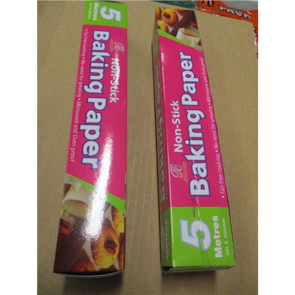 NEW (STORE CLOSE-OUT):  BAKING PAPER (5 METERS) - 2 BOXES