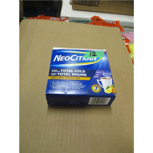 NEO CITRON EXTRA STRENGTH TOTAL COLD HONEY LEMON