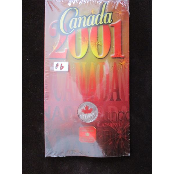 2001 MINT SEALED CANADA FLAG COLLECTOR COIN