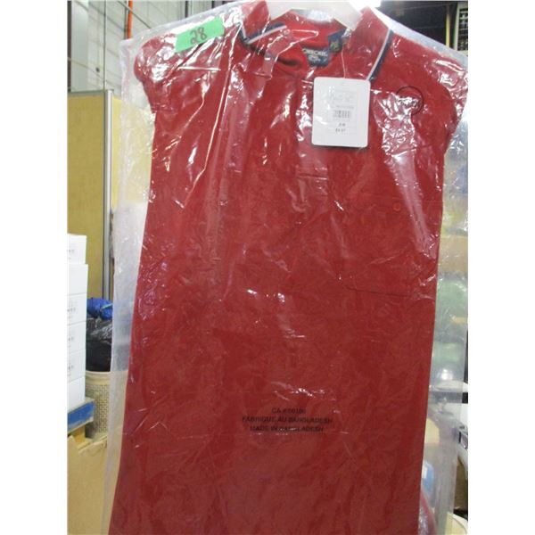 NEW:  CHEROKEE SHORT SLEEVE GOLF SHIRT (SIZE MEDIUM)