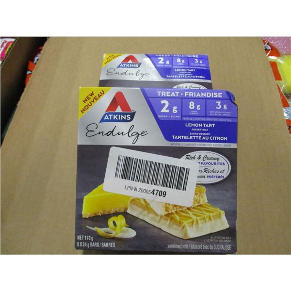 LEMON TART BARS (5 X 34 G) - 2 BOXES