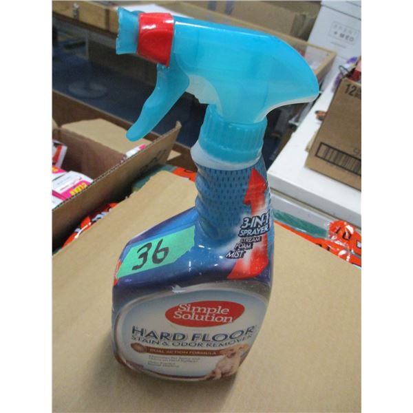 PET STAIN REMOVER FOR HARD FLOORS - BOTTLE