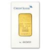 Image 1 : 1 oz) .9999+ Fine Gold Bar/Credit Suisse In Assay Card