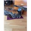 Image 2 : Burl Coffee Table 2 Tiers 20H x 40W x 45L