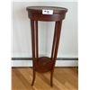 Image 1 : Georgian Tall Plant Inlaid Mahogany Plant Stand