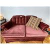 Image 1 : Dark Dusty Rose Loveseat