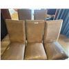 Image 1 : 6 Suede Dining Chairs Like New