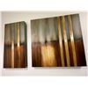 Image 1 : Oil On Canvas Modern Painting 48 x 48 Large Piece