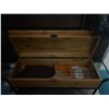 Image 2 : Wrought Iron Hall Bench / Chest 37L x 14W x 20H