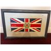 Image 1 : Lieutenant Governor Alberta Flag Framed 26 x 16