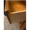 Image 2 : Large Solid Oak Dresser Beveled Mirror - Contents Not Included 73L x 19W x 7Ft T