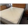 Image 2 : Solid Oak Bedside Tables WIth Headboard & Beautyrest Pillowtop