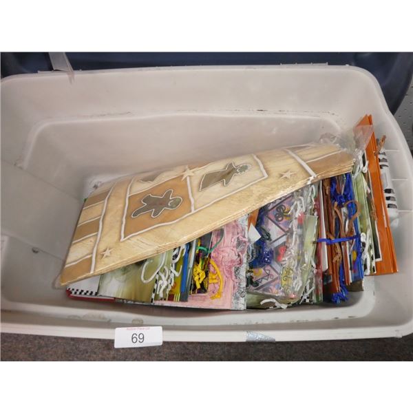 assorted gift bags