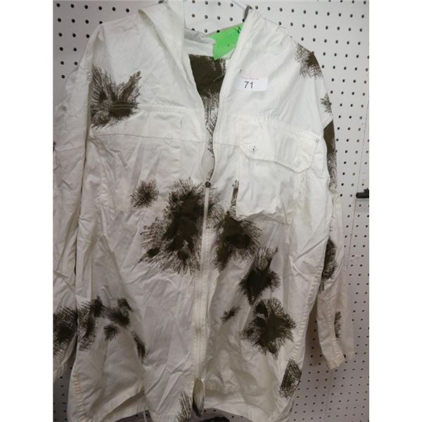 camouflage jacket  size large