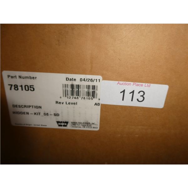 Warn Winch kit
