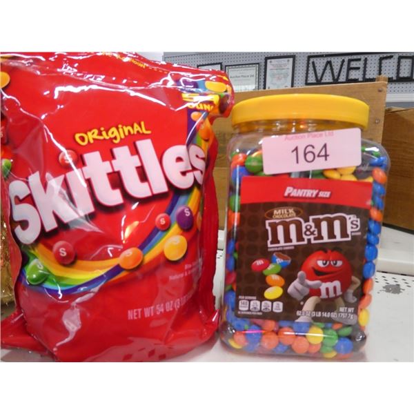 Skittles & M&Ms candy