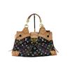 Image 1 : Louis Vuitton Black Multicolore Canvas Leather Ursula Shoulder Bag