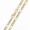 Image 6 : New Italian 14k Gold 30" Long 3.05mm Figaro Link Chain Necklace 11.92g
