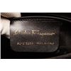 Image 6 : Ferragamo Black Canvas Chain Shoulder Bag