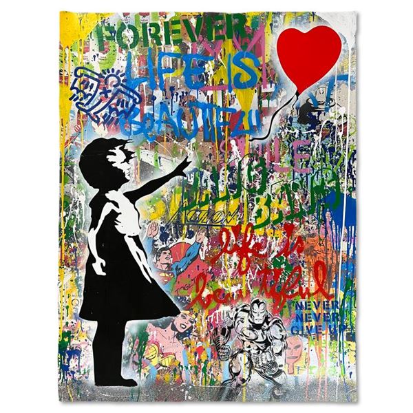 Balloon Girl by Mr Brainwash Original