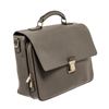Image 1 : Louis Vuitton Gray Taiga Leather Vassili GM Briefcase Bag