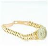 Image 8 : Rolex Ladies 18K Yellow Gold Champagne Diamond President Wristwatch