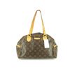 Image 1 : Louis Vuitton Brown Monogram Canvas Leather Montorgueil PM Handbag