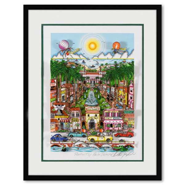 Perfectly Palm Beach (Green) by Fazzino, Charles