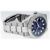Image 4 : Rolex Mens SS 41MM Blue Baguette Diamond Datejust 2 Oyster Band Wristwatch